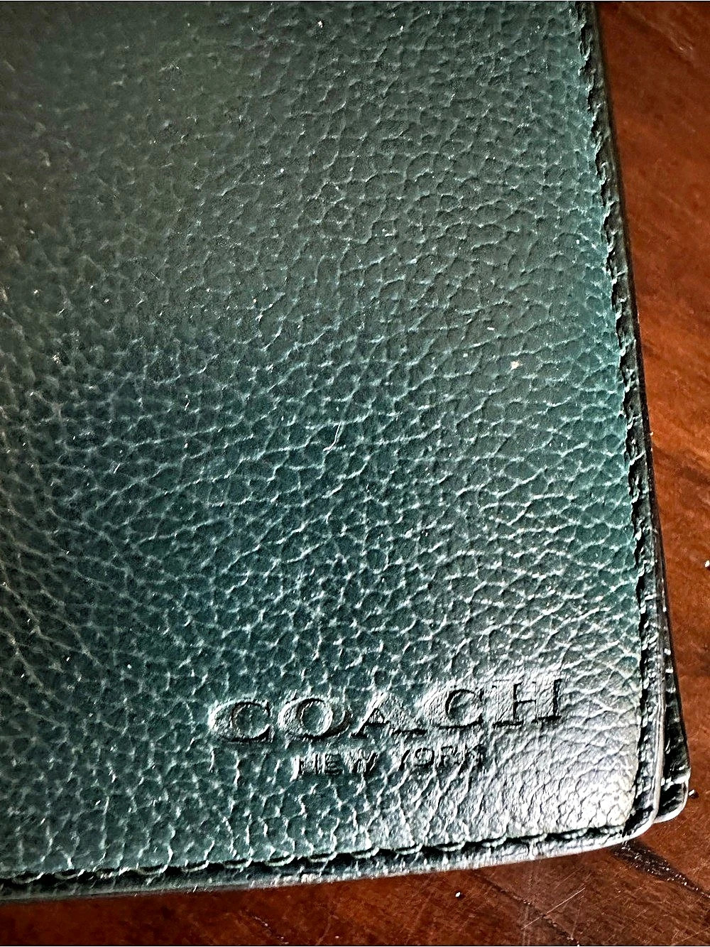 Coach Essential Slim Wallet Green - Picture 4 of 6